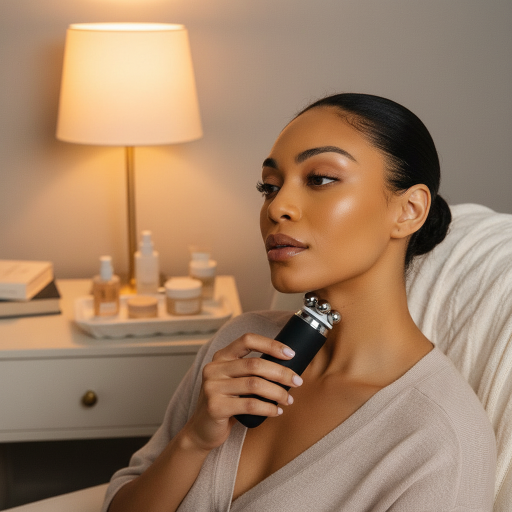 Tête Massage Lymphatique